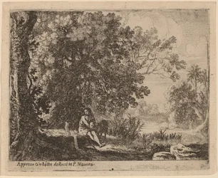 Johannes der Täufer in der Wüste