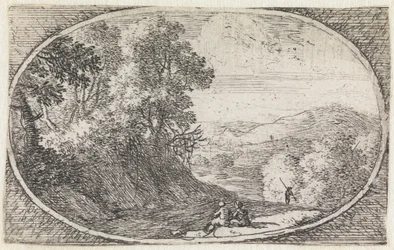 Landschaft (Nr. 5 aus der Serie: Variae campestrum fantasiae)