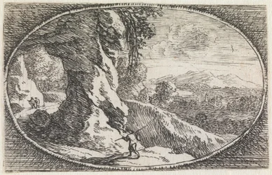 Landschaft (Nr. 9 aus der Serie: Variae campestrum fantasiae)