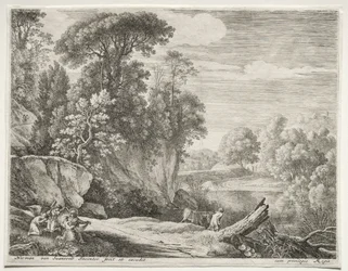 Der Esel zum Fluss geführt