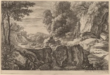 Der kleine Wasserfall