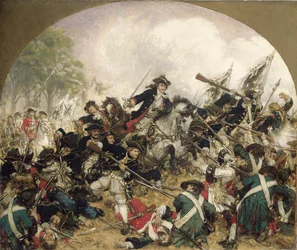 Der Alte Dessauer in der Schlacht von Turin, 1883
