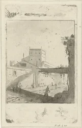 Stadtansicht (Italienische Landschaft)