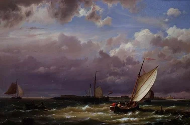Vor Enkhuizen, am Zuiderzee