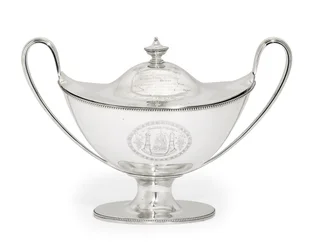 George III Suppenterrine und Deckel, 1787