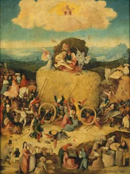 Der Heuwagen-Triptychon, mittlere Tafel, um 1516