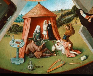 Die Lust. Detail aus dem Tisch der sieben Todsünden