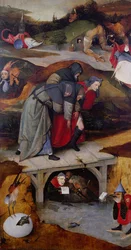 Die Versuchung des heiligen Antonius (Detail)
