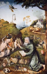 Die Versuchung des heiligen Antonius von Hieronymus Bosch
