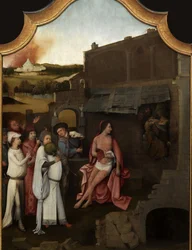 Triptychon von Hiob Mitteltafel, erstes Viertel des 16. Jahrhunderts