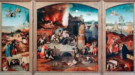 Triptychon der Versuchung des heiligen Antonius, ca. 1480-1516