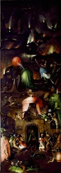Triptychon des Jüngsten Gerichts: rechtes Panel, Hölle