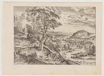 Cephalus und Procris, aus Landschaften mit biblischen und mythologischen Szenen
