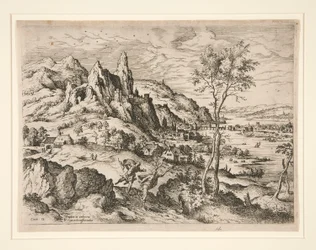 Daphne verfolgt von Apollo