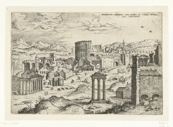 Ansicht des Forum Romanum