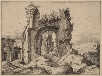 Ansicht der Caracalla-Thermen