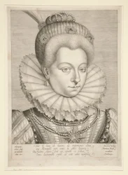 Porträt von Catherine Henriette de Balzac D