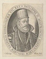 Philipp II. von Spanien, spätes 16. - frühes 17. Jahrhundert