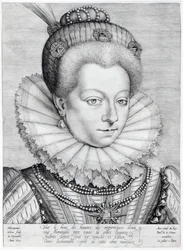 Porträt von Catherine Henriette de Balzac d
