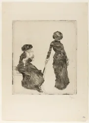 Mary Cassatt im Louvre: Die etruskische Galerie
