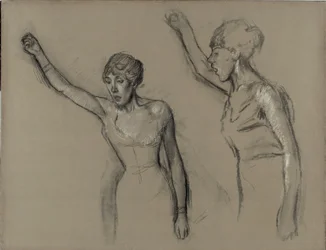 Studie eines Sängers