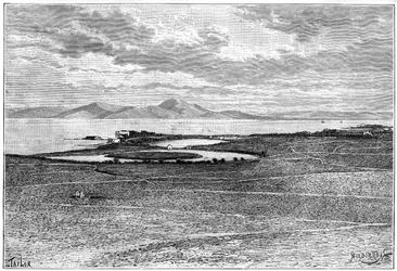 Alte Häfen von Karthago, Tunesien, ca. 1890