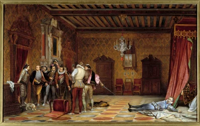 Ermordung des Herzogs von Guise (Heinrich I. von Lothringen, genannt der Narbe)