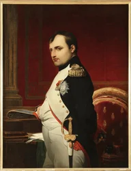 Napoleon I. in seinem Arbeitszimmer im Jahr 1807