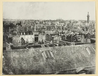 Die Dächer von Paris (Blick auf die Rue Castiglione?)