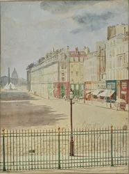 Rue Royale mit Blick auf den Place de la Concorde