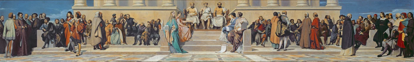 Hemicycle der Ecole des Beaux-Arts, ca. 1836-41