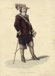 Porträt von Oliver Cromwell