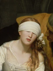 Die Hinrichtung der Lady Jane Grey, 1833 (Detail von 72630)