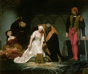 Die Hinrichtung der Lady Jane Grey, 1833