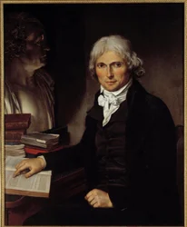 Porträt von Doktor Marie François Xavier Bichat (1771-1802). Gemälde von Pierre-Maximilien Delafontaine (1774-1860)