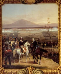 Der Übergang des Tagliamento vor Valvasone unter der Führung von Bonaparte am 16. März 1797