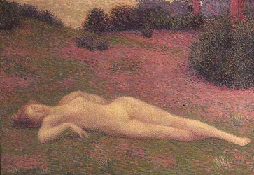 Akt im Gras