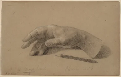 Studie einer Hand