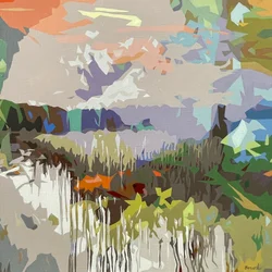 Landschaft Obscura - 8, 2024