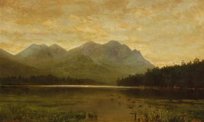 Oberer Ausable-See, 1868