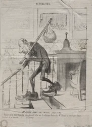 Actualities Nr. 128: Herr Dupin in seinen kleinen Schuhen, 1850