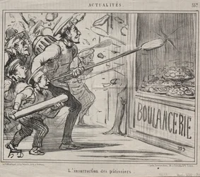 Actualities Nr. 557: Der Aufstand der Konditoren, 1858