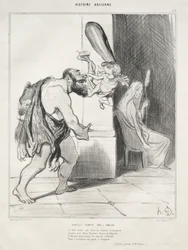 Alte Geschichte, Tafel 25: Herkules von Amor bezwungen, 18. September 1842