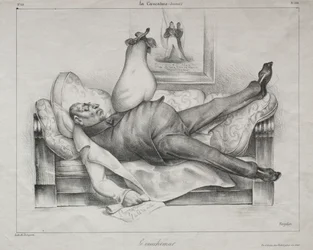 Karikatur, Platte 139: Der Albtraum, 1832
