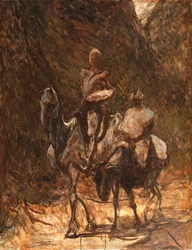 Don Quijote und Sancho Panza, 1868-1870