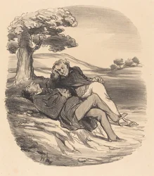 Sanfter Zeitvertreib eines aus dem Handel zurückgezogenen Eisenwarenhändlers...