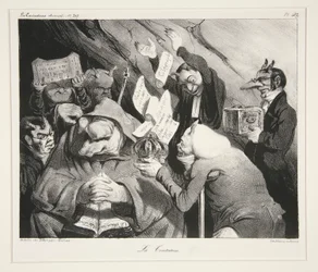 Die Versuchung, pl. 453 aus dem Journal La Caricature Nr. 217