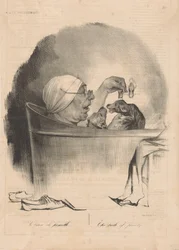 Le bain de famille, 1837