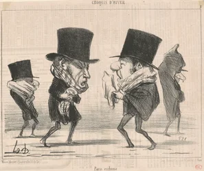 Paris erkältet