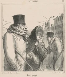 Paris erkältet